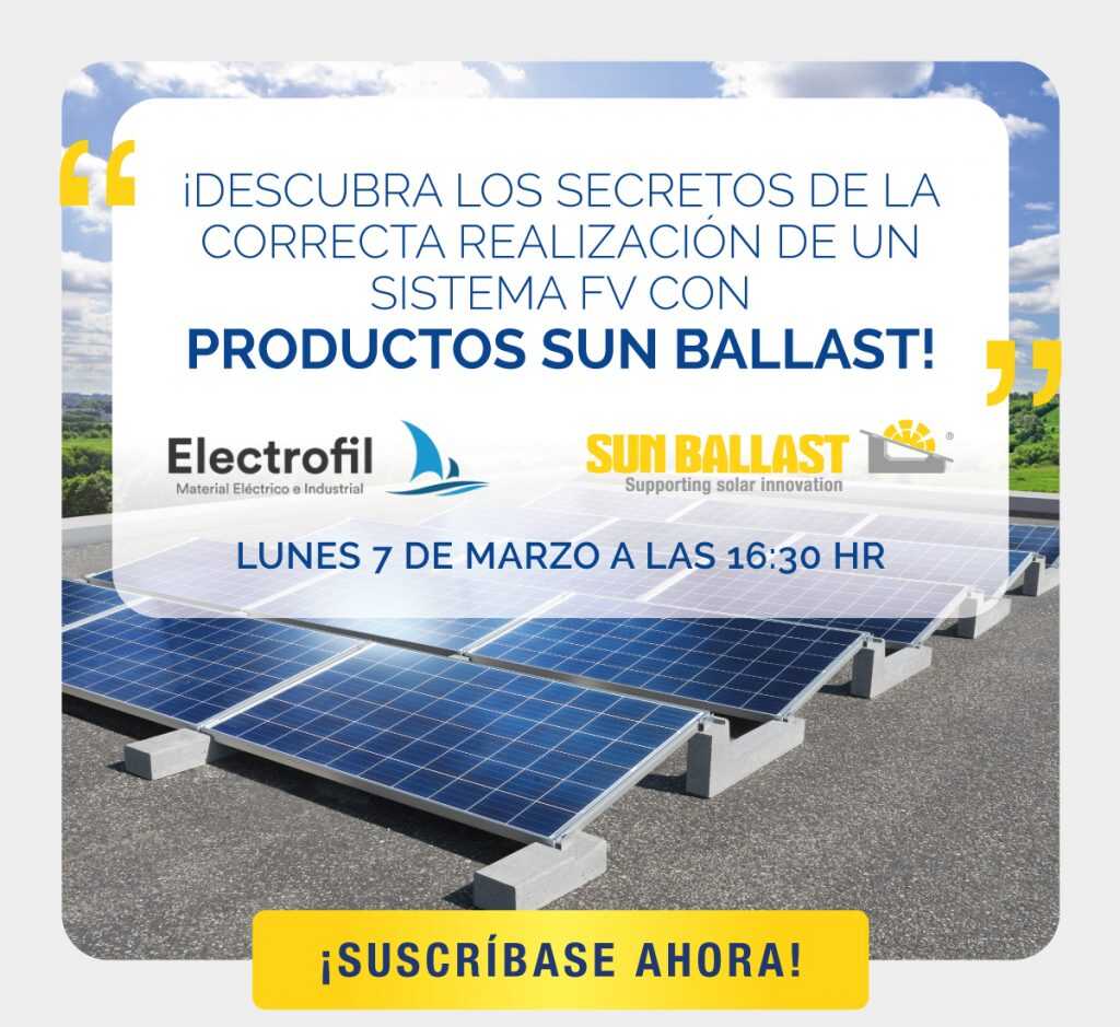 !Descubre los secretos de la correcta instalación de un sistema fotovoltaico con estructuras Sun Ballast!