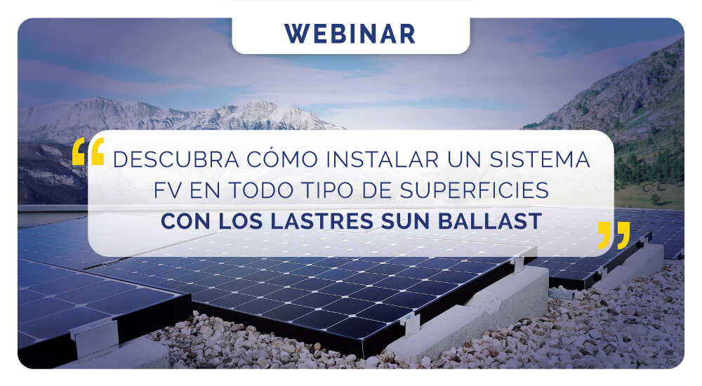 Descubra cómo instalar un sistema fotovoltaico en todo tipos de superficies con soportes Sun Ballast!