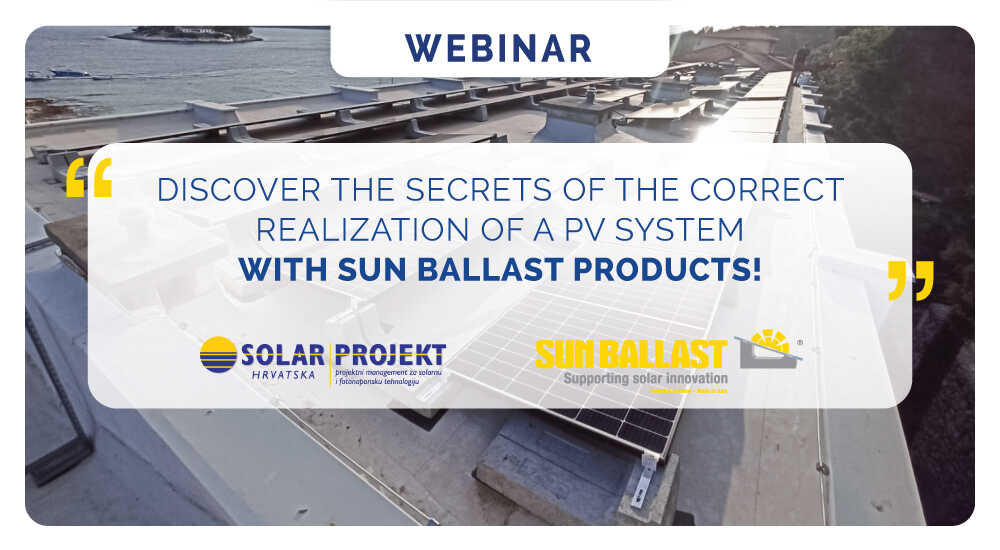 Discover the secrets of the correct installation of a photovoltaic system with Sun Ballast structure!