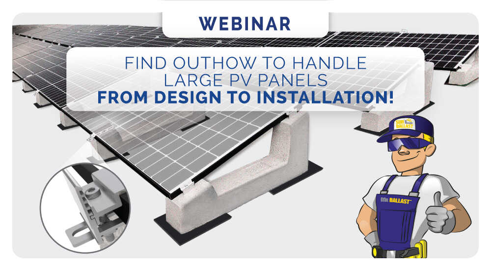 Find out how to handle large PV panels from design to installation!