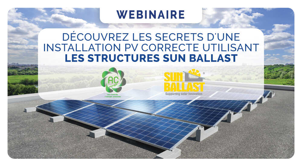 Découvrez les secrets d'une installation pv correcte utilisant les structures Sun Ballast