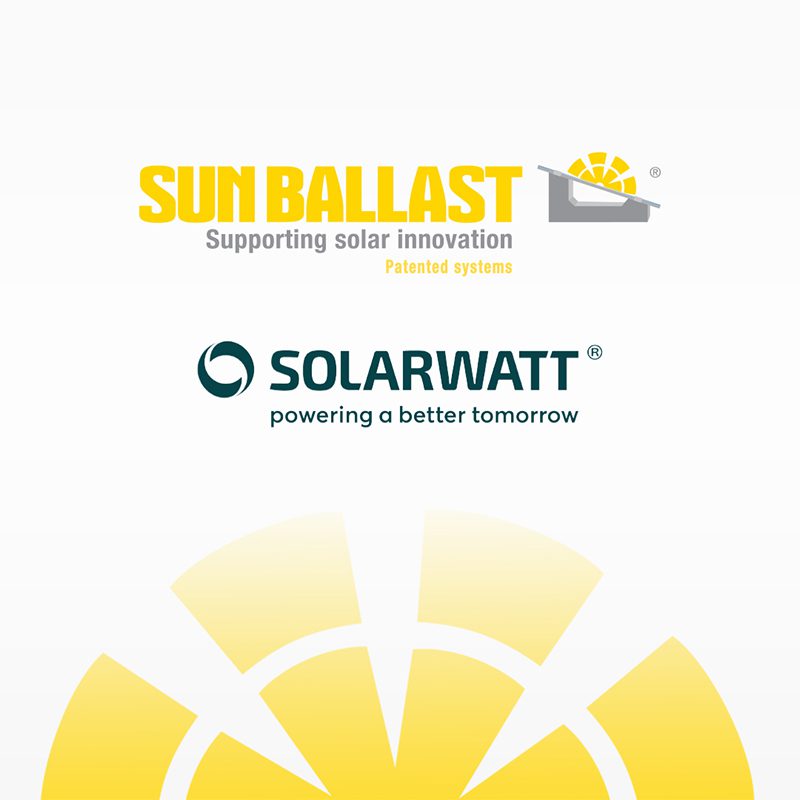 Nuova partnership Sunballast® e Solarwatt®: kit completi per impianti FV sicuri ed efficienti