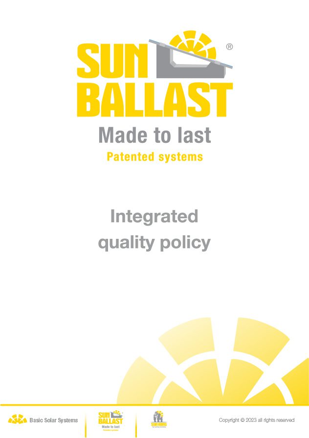 Integrated quality policy